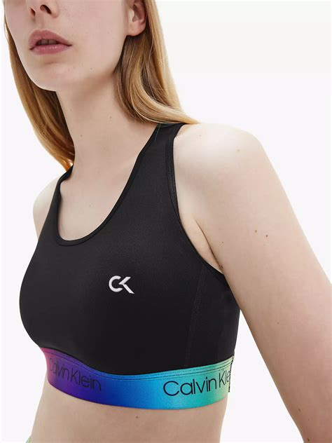 calvin klein sports bra performance